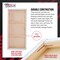 X-Large Stretched Canvas for Painting 24x60 inch Gallery Depth 1-1/2" Thick, 2-Pack - 12oz Acrylic Gesso Triple Primed, Professional Artist Quality, 100% Cotton - Oil, Pouring Paint